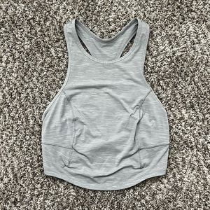 Lululemon Cropped Racerback Top